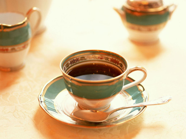 家居壁纸：漂亮的咖啡杯