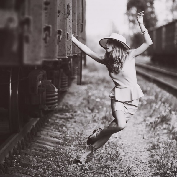 创意人物摄影手机壁纸